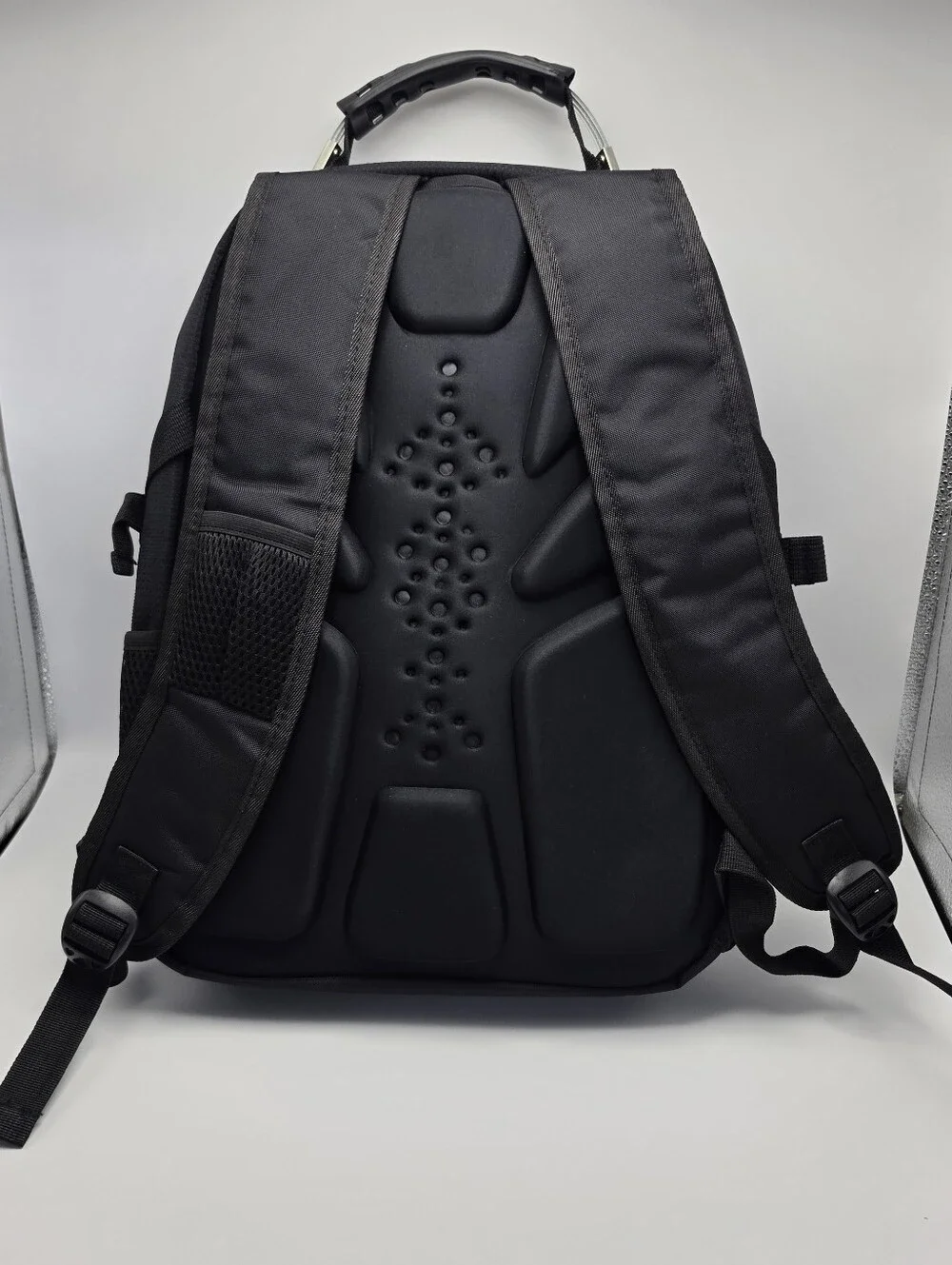 Beverly Hills Polo Club Unisex Backpack Cushioned Straps Color Black